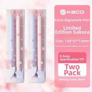 Kaco | High Appearance Push-button Pink Ballpoint Pen 0.5mm
