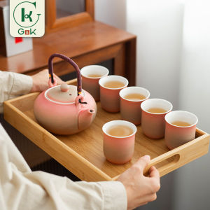 ถ้วยน้ำชายามบ่ายสำหรับผู้หญิง ชุดชงชา ระลึกในครัวเรือน ชุดของที่ระลึกๆ