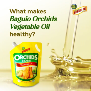 Baguio Orchids Brand Vegetable Oil 1.8 Liters Bundle of 4
