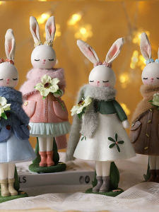 Đồ Trang Trí Bàn Dễ Thương Hình Thỏ Trang Trí Phòng Khách Phòng Ngủ Trang Trí Phòng Trẻ Em Quà Tặng Sinh Nhật Cho Bé Gái Quà Tặng Giáng Sinh