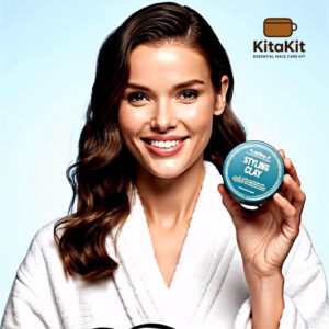 KITAKIT Hair styling clay mens styling clay razor shaving toothbrush set