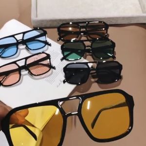 TRENDY Kacamata Korea Aviator Retro Klasik Frame Besar Anti Radiasi Lensa UV Untuk Pria /Wanita