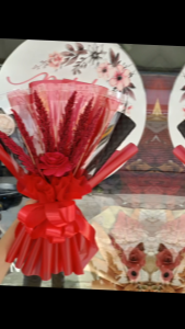 Mini Cash Bouquet with Dried Flowers – 5 Money Slots | Elegant Gift for Any Occasion