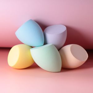 🔥Orfila Korean Sponge Drop Powder Puff Dry Wet Oblique Cut Powder Puff Hydrophilic Hypoallergenic Soft Durable Beauty Egg