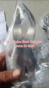 Getra IC-20B S/S Spice Herb Grinder - Mesin Penggiling Ramuan Herbal Kering - Mesin Penghalus Bumbu Dapur