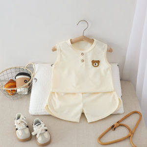 Tagkita | Kids Vest Set Short Sleeve T-Shirt and Shorts Two-Piece
