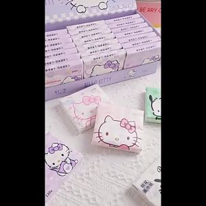 Paper Tissue 3ply Print Karakter Portable Facial Tissue Paper Napkin Kemasan Kecil