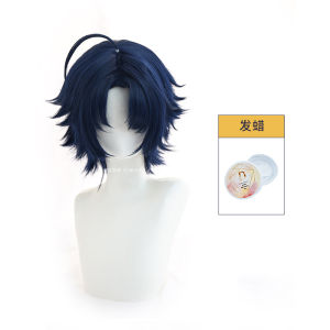 DURIAN MANSION Cosplay Wigs Realistic Scalp Top Quiff Short Hair Fake Hair Accessory for Anime And Gaming Conventions