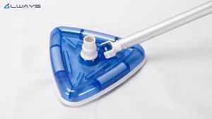 Kepala Vakum Pembersih Kolam Bentuk Segitiga & Sikat