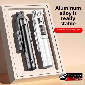 YZ | Multi-Function Bluetooth Anti-Shake Selfie Stick 360 Degree Rotating Live Streaming Tripod