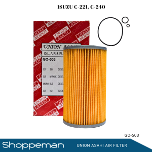 UNION ASAHI ISUZU ELF C-221 C-240 BUS DIESEL TRUCK OIL FILTER GO-503 9-88513106-1