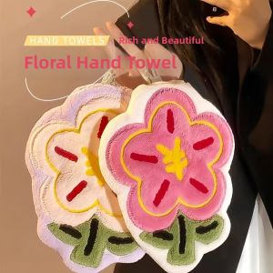 Quick Drying Absorbent Coral Fleece Hand Towel
