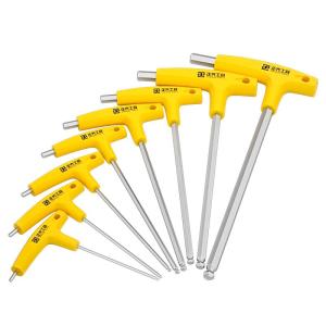 ZHENGQI | T Type Hex Ball Point Flat Head Allen Wrench 4mm