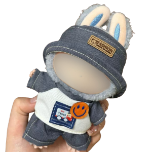 For 17cm LABUBU Fashion Doll Clothing Accessories Set Suitable for Boys Cute Plush Doll Clothes Suitable for Fashion