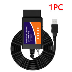 2pcs FORscan ELM 327 OBD2 Diagnostic Scanner PIC18F25K80 Chip USB V1.5 HS/MS CAN Switch for Ford Vehicle Diagnostic Scanner Tool