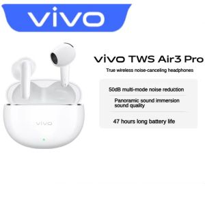 vivo | vivo TWS Air3 Pro True Wireless Noise Cancelling Headphones 50dB Multi-Mode Noise Reduction 47H Long Battery Life Panoramic S