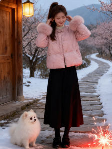 Shalldoer | Sweet New Chinese Style Suit Women Winter