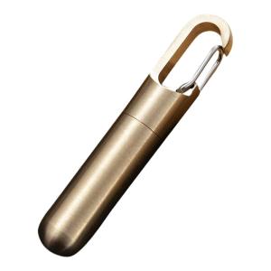 OKOutdoor | Dao Mở Gói Đa Năng Hình Viên Dược Kim Loại Đồng EDC Móc Khóa