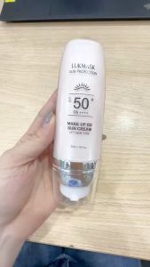 [ Combo 2 có quà] Kem chống nắng dưỡng trắng da trang điểm BB LUKMASK 50ml