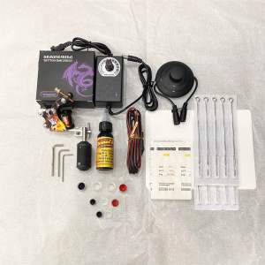 Bộ 1 máy xăm hình giá rẻ để các bạn học xăm và xăm hình