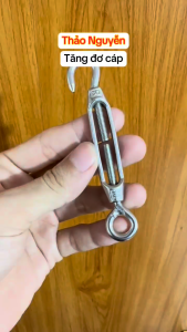 Tăng đơ dây cáp đầu tròn đầu móc inox 304 M4 M5 M6 M8 M10 M12 - Tăng đơ cáp điều chỉnh lực căng