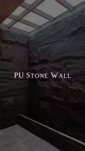 [SG THEJOYLAND] Wall Panel Stone Feature Wall Interior Design Outdoor Panel Wall Design Stone Background TV Console