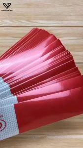 Isi 5pcs Stiker Reflektor Pemantul Cahaya 3m Ukuran 30 X 4.5 cm Untuk Mobil Truk Motor Reflector MSV