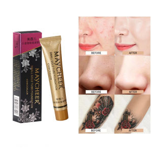 MAYCHEER Liquid Concealer 30g Flawless Waterproof Body Tattoo Makeup Cover Foundation Face Cosmetics Make Up Base Maquiagem