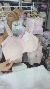 เสื้อในเด็กโต เสื้อในเด็กมัธยม เสื้อในเด็กนักเรียน เสื้อในเด็กวัยรุ่น แบบสวมหัว ฟองน้ำเย็บติด ทรงสปอร์ต สำหรับอายุ 10-15 ปี