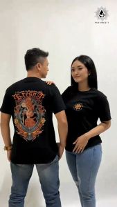 Paramesti Kaos Jawa wayang kresna Tshirt Budaya Jawa pria pitutur filsafat kata kata pramesti