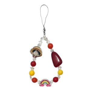 Phonestrap Akrilik Bajak Laut Premium Gantungan HP Cartoon Animasi Anime Phone Strap Tali Handphone