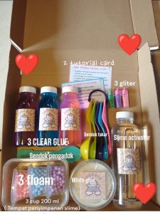 SLIME KIT TERLENGKAP by Joomkids