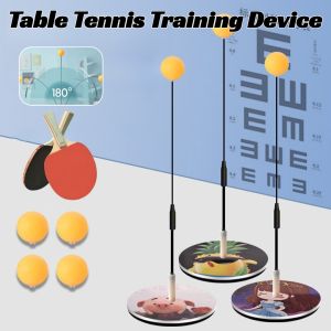 Elastic Shaft Table Tennis Training Device Ping Pong Trainer Pingpong Self Training Kit