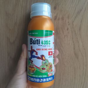 Thuốc đặc trừ nhện Buti 43SC Chai 240ml - ANH HÙNG NHỆN - Bifenazate...............43% w/w đặc trừ nhện đỏ nhện lông nhung nhện trắng DẠNG SỮA SC MÁT CÂY
