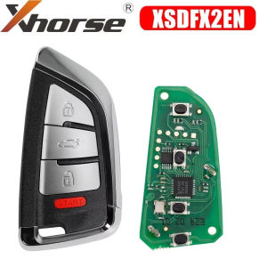 1/3/5PCS XHORSE XSDFX1EN/XSDFX2EN for Small Knife Style 3/4 Buttons XS Series Universal Smart Key