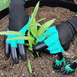 Claw Gardening Gloves for Planting Digging Stab Resistant Protective Latex Gloves for Vegetable Flower Garden Work  Protective