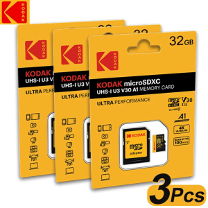 KODAK Original U3 Micro Sd Card 128GB 256GB High Speed Microsd Memory Card HK HD Video TF card for DJI Pocket Cams PC Drones