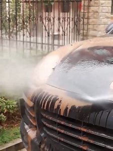 Portable wireless car wash gun high-pressure water gun cleaner and water spray gun