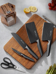 WANGMAZI | Sharp Chef Knife and Cutting Board Kitchen Set Household 2-in-1 Set