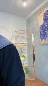 DRESS LONG SQUARE CRINKLE AIRFLOW BUSUI LENGAN 7/8 DRESS CANTIK KEKINIAN