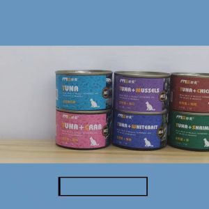 Pate lon cho mèo Miao đóng hộp thức ăn ướt 170g cho mèo mọi lứa tuổi