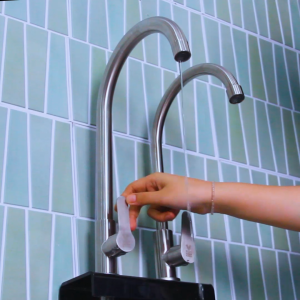 VONE Kran Cuci Piring Angsa Keran Tanam Sink Dapur Stainless SUS 304 3502-21