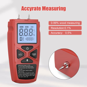 YIERYI New Wood Moisture Meter Highly Sensitive Probe Wood Moisture Meter For Wood Bamboo Herb Moisture Measurement