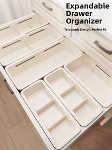 JXinJie | Drawer Organizer Dividing Makeup Storage Box