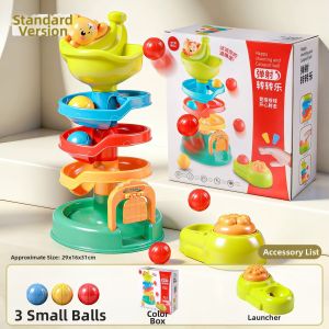 Rotating Basketball Track Tower Toy For 6 Months to 1 Year Old