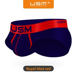 USM | Breathable Mesh Fashion Low Waist Mens Boxers