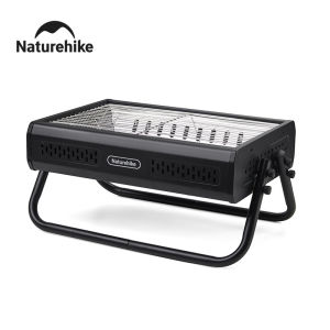 Naturehike Portable Folding BBQ Stove Grill Skewer for Outdoor Camping and Hiking