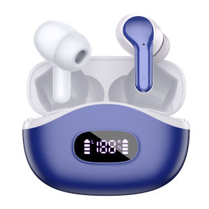 2025 Bluetooth Earphones i63 ENC Earbuds Wireless Sports Headset TWS Noise Cancellation LED Digital Display Headphones with Mic