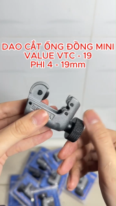 Dao Cắt Ống Đồng Value VTC-19 Mini Phi 4-19mm Dụng Cụ Cắt Ống Đồng Máy Lạnh Điều Hòa
