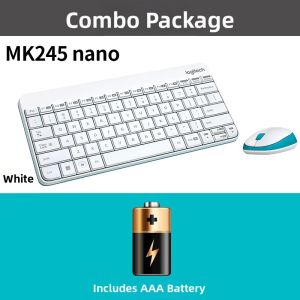 Logitech | Wireless Home Office Keyboard and Mouse Set